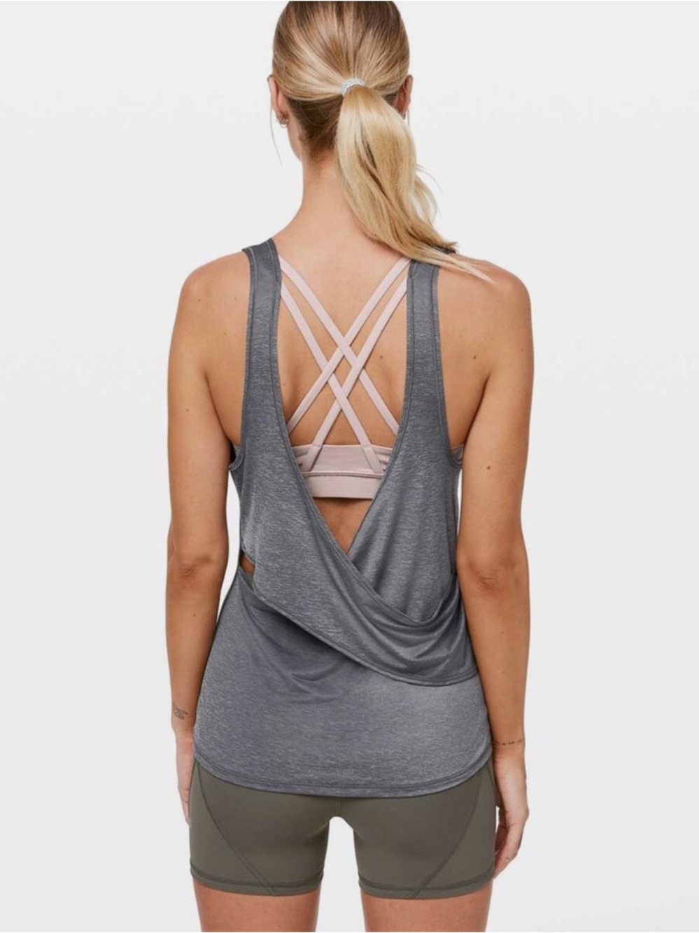 lululemon Reenergized 2 in 1 Tank with Built in Bra